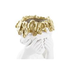 DKD Home Decor Lonček DKD Home Decor Golden Resin Lady 16,5 x 16 x 21 cm (3 enote)