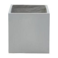 BigBuy Lonec za rastline Beau Rivage Cement Glass Fibreglass Grey (42 x 42 x 40 cm)