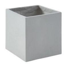 BigBuy Lonec za rastline Beau Rivage Cement Glass Fibreglass Grey (42 x 42 x 40 cm)