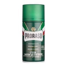 Proraso Green Shaving Foam pena za britje z mentolom in evkaliptusom 300 ml za moške