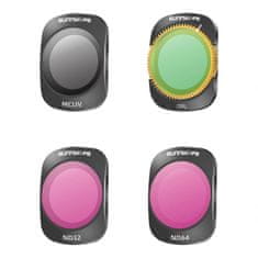 Sunnylife filter set mcuv, cpl, nd32/64 sunnylife za osmo pocket 3