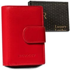 Rovicky Skórzany portfel damski z systemem RFID Protect - Rovicky