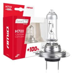 AMIO halogenske žarnice h7 12v 55w lumitec silver +100% duo amio-01403