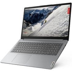 Lenovo IdeaPad 1 15ALC prenosnik, R5-5500U, 8GB, SSD512GB, 39,62 cm, FHD, W11H, siva (NB15LE00046-W11H)