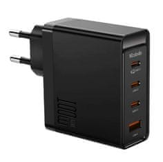 Mcdodo Stenski polnilec McDodo GAN 3xUSB-C + USB, 100 W (črn)