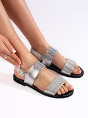 Amiatex Ženski sandal 107871, Srebrny, 39