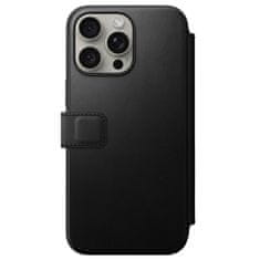 Nomad Modern Leather Folio, black - iPhone 15 Pro Max