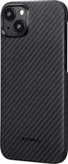 Pitaka MagEZ 4 1500D case, black/grey twill - iPhone 15 Plus