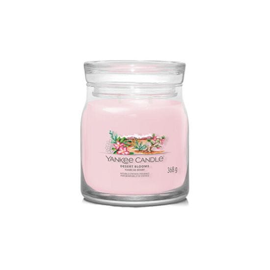 Yankee Candle Aromatična sveča Signature glass medium Desert Blooms 368 g