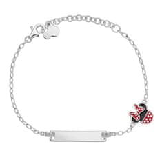 Disney Čudovita srebrna zapestnica Minnie Mouse BS00050SL-55.CS