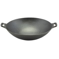 Litoželezna ponev WOK ¤36cm PERFECT