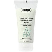 Ziaja Ziaja - Face Mask + Scrub Fruit Acids - Peelingová maska s ovocnými kyselinami 55ml 