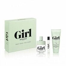 Rochas Rochas - Girl Dárková sada EDT 100 ml, tělové mléko 100 ml a miniaturka EDT 7,5 ml 100ml 