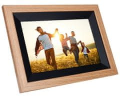 Rollei Photo Frame WiFi 105/ 10,1"/ 8GB/ 1W/ Frameo APP/ Wood/ Brown