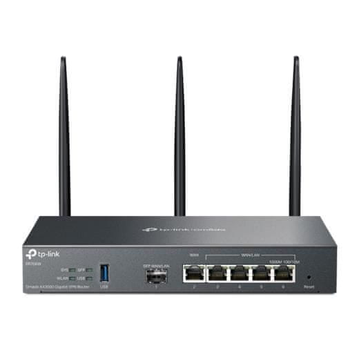 TP-Link Usmerjevalnik ER706W VPN WiFi 6, 1x GWAN + 4x GWAN/LAN + 1x GWAN/LAN SFP, USB, omogočeno SDN