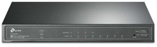 TP-Link TL-SG2008P JetStream Smart Switch, 8x GLAN, 4x PoE 62W, OMADA SDN