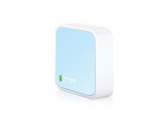 TP-Link TL-WR802N N300 Nano žepni Wi-Fi usmerjevalnik, 300 Mb/s pri 2,4 GHz, 2 notranji anteni, 1 ethernetna vrata