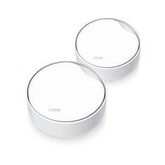 TP-Link Usmerjevalnik WiFi Deco X50-PoE(2-pack) WiFi 6, 1x 2,5GLAN, 1x GLan s PoE, 2,4/ 5GHz AX3000