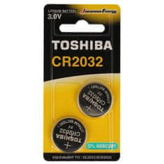 Toshiba Toshiba CR2032 3V baterija 2 kosa. Litijeva
