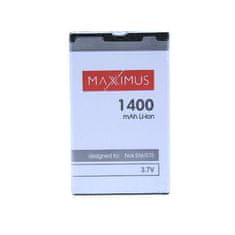 slomart Baterija za MAXXIMUS NOKIA E66 1400mAh Li-ion BL-4U