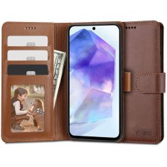 Tech-protect Ohišje SAMSUNG GALAXY A55 5G Tech-Protect Wallet brown