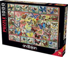 AnaTolian Puzzle Veliko metuljev 1000 kosov