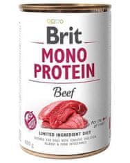Brit Brit Mono Protein Beef 400 g v konzervi za pse