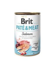 Brit Brit Paté & Meat Salmon 400 g konzerva