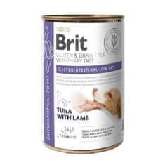 Brit Brit Veterinary Diets GF dog Cans Gluten and Grain free Gastrointestinal-low fat 400 g