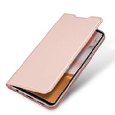 Dux Ducis Ohišje SAMSUNG GALAXY A72 5G s flipom Dux Ducis Skin Leather light pink