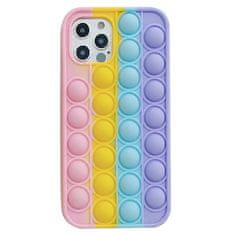 Nemo SAMSUNG GALAXY A72 Bubble Flexible Push Bubble Case roza, rumena, modra, vijolična