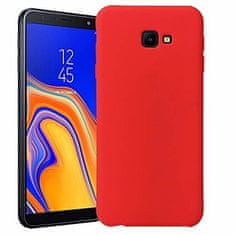 Nemo Silikonsko ohišje iz fleksibilnega silikona SAMSUNG GALAXY J6+ Plus rdeče barve