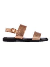 Amiatex Ženski sandal 107872, odtenki rumene in zelene, 36