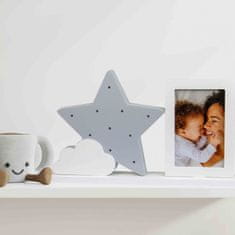 Dooky Foto okvir z LED osvetlitvijo Starlight Frame Grey