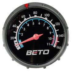 BETO moto Al+manometer palica črna