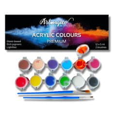 Artmagico  Akrilne barve 5 ml x 12 kos