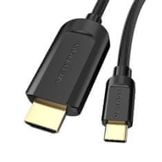 Vention Kabel USB-C na HDMI 1.4 Vention CGUBG 4K 30Hz 1,5 m (črn)