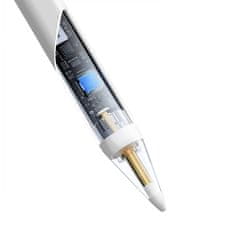 BASEUS Smooth Writing 2 Baseus Stylus Lite z indikatorjem LED (bela)