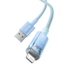 BASEUS Kabel za hitro polnjenje Baseus Explorer USB na Lightning 2,4A 1M (modri)