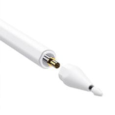 BASEUS Smooth Writing 2 Baseus Stylus Lite z indikatorjem LED (bela)