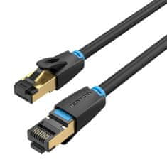 Vention Omrežni kabel CAT8 SSTP Vention IKABG RJ45 Ethernet 40Gbps 1,5 m črn