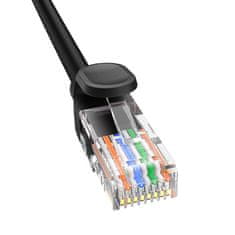 BASEUS Baseus Ethernet CAT5, 1m omrežni kabel (črn)