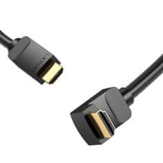 Vention Cable HDMI 2.0 Vention AARBI 3m, Angled 90°, 4K 60Hz (black)