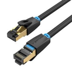 Vention Omrežni kabel CAT8 SFTP Vention IKABD RJ45 Ethernet 40Gbps 0,5 m črn