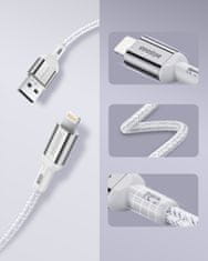 Innostyle Innostyle Powerflex Usb Lightning Mfi Kabel Za Hitro Polnjenje Za Iphone Kevlar 2M Srebrn