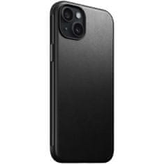 Nomad Modern Leather Case, black - iPhone 15 Plus