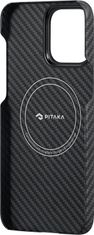 Pitaka MagEZ 4 1500D case, black/grey twill - iPhone 15 Plus