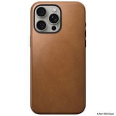 Nomad Modern Leather Case, english tan - iPhone 15 Pro Max