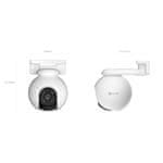 EZVIZ Kamera H8 Pro 2K zunanja, vrtljiva, IP, WiFi, 3MP, 4mm