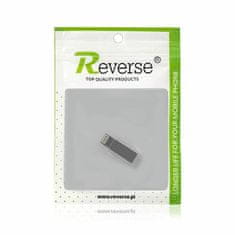 Reverse Povratni adapter Lightning v Micro USB srebrn